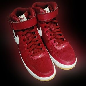 Air Force 1 Mid '07 'Team Red White'